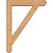 Ekena Millwork Traditional Craftsman Smooth Bracket w/ Offset Brace, Western Red Cedar, 5 1/2"W x 26"D x 34"H BKT0604X26X34TRA04SWR - alternate 3